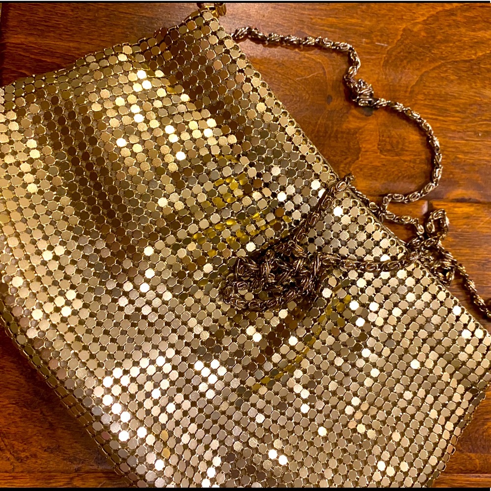 ✨Gold Chrome Holiday Bag ✨